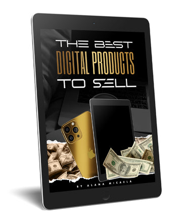 THE BEST DIGITAL PRODUCTS TO SELL EBOOK